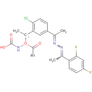 756851-88-4  Carbamic acid,[[2-chloro-5-[1-[[1-(2,4-difluorophenyl)ethylidene]hydrazono]ethyl]phenyl]methyl]-, methyl ester
