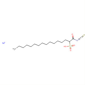 756895-16-6  2-Hexadecanesulfonic acid, 1-isothiocyanato-1-oxo-, sodium salt