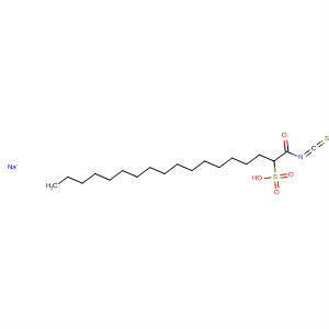 756895-17-7  2-Octadecanesulfonic acid, 1-isothiocyanato-1-oxo-, sodium salt