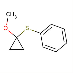 75697-56-2  Benzene, [(1-methoxycyclopropyl)thio]-