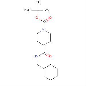 757949-27-2  1-Piperidinecarboxylic acid, 4-[(cyclohexylmethylamino)carbonyl]-,1,1-dimethylethyl ester