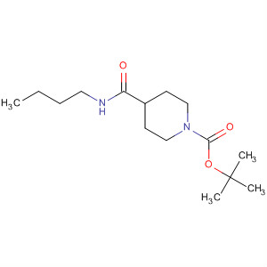 757949-37-4  1-Piperidinecarboxylic acid, 4-[(butylamino)carbonyl]-, 1,1-dimethylethylester