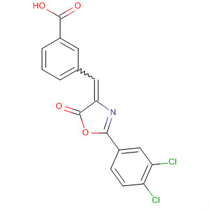 757952-90-2  Benzoic acid,3-[[2-(3,4-dichlorophenyl)-5-oxo-4(5H)-oxazolylidene]methyl]-