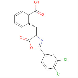 757952-93-5  Benzoic acid,2-[[2-(3,4-dichlorophenyl)-5-oxo-4(5H)-oxazolylidene]methyl]-