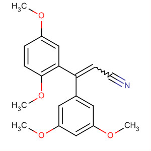 757961-62-9  2-Propenenitrile, 3-(2,5-dimethoxyphenyl)-3-(3,5-dimethoxyphenyl)-