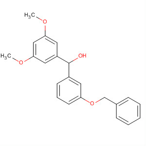 757961-91-4  Benzenemethanol, 3,5-dimethoxy-a-[3-(phenylmethoxy)phenyl]-