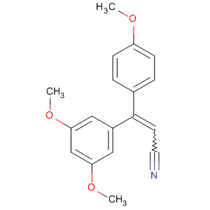 757962-41-7  2-Propenenitrile, 3-(3,5-dimethoxyphenyl)-3-(4-methoxyphenyl)-