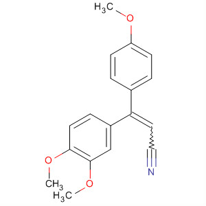 757962-50-8  2-Propenenitrile, 3-(3,4-dimethoxyphenyl)-3-(4-methoxyphenyl)-