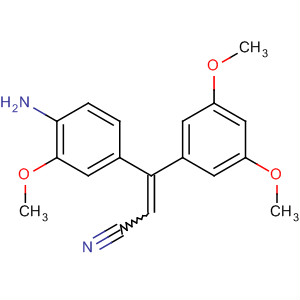 757962-73-5  2-Propenenitrile,3-(4-amino-3-methoxyphenyl)-3-(3,5-dimethoxyphenyl)-