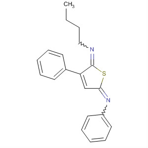 75872-46-7  Benzenamine, N-[5-(butylimino)-4-phenyl-2(5H)-thienylidene]-