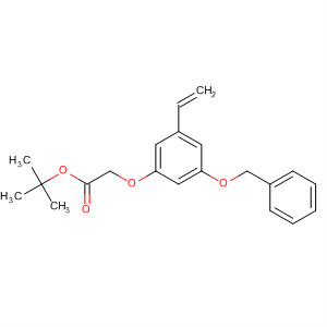 758724-74-2  Acetic acid, [3-ethenyl-5-(phenylmethoxy)phenoxy]-, 1,1-dimethylethylester