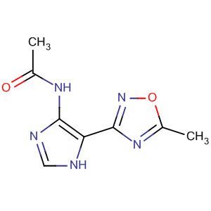 7593-49-9  Acetamide, N-[5-(5-methyl-1,2,4-oxadiazol-3-yl)-1H-imidazol-4-yl]-