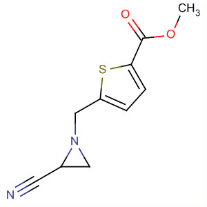 75985-19-2  2-Thiophenecarboxylic acid, 5-[(2-cyano-1-aziridinyl)methyl]-, methylester