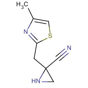 75985-34-1  2-Aziridinecarbonitrile, 1-[(4-methyl-2-thiazolyl)methyl]-