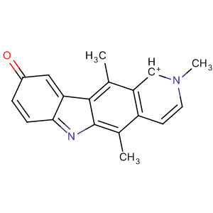 76004-30-3  9H-Pyrido[4,3-b]carbazolium, 2,5,11-trimethyl-9-oxo-