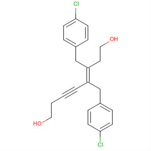 760202-68-4  3-Octen-5-yne-1,8-diol, 3,4-bis[(4-chlorophenyl)methyl]-, (3E)-