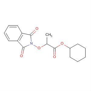 76028-82-5  Propanoic acid, 2-[(1,3-dihydro-1,3-dioxo-2H-isoindol-2-yl)oxy]-,cyclohexyl ester