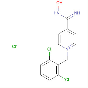76053-03-7  Pyridinium,1-[(2,6-dichlorophenyl)methyl]-4-[(hydroxyamino)iminomethyl]-, chloride