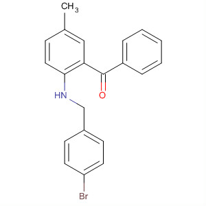 76061-47-7  Methanone, [2-[[(4-bromophenyl)methyl]amino]-5-methylphenyl]phenyl-