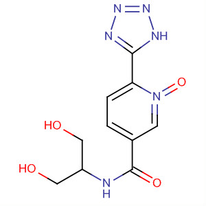 760949-61-9  3-Pyridinecarboxamide,N-[2-hydroxy-1-(hydroxymethyl)ethyl]-6-(1H-tetrazol-5-yl)-, 1-oxide