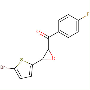 76102-21-1  Methanone, [3-(5-bromo-2-thienyl)oxiranyl](4-fluorophenyl)-, trans-