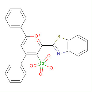 76115-69-0  Pyrylium, 2-(2-benzothiazolyl)-4,6-diphenyl-, perchlorate 76115-69-0  Pyrylium, 2-(2-benzothiazolyl)-4,6-diphenyl-, perchlorate