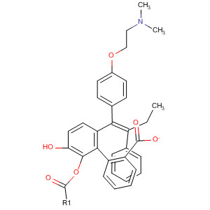 76117-78-7  Phenol, 4-[1-[4-[2-(dimethylamino)ethoxy]phenyl]-2-phenyl-1-butenyl]-,benzoate (ester), (Z)-