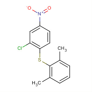 76138-06-2  Benzene, [(2-chloro-4-nitrophenyl)thio]-1,3-dimethyl-