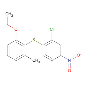 76138-08-4  Benzene, [(2-chloro-4-nitrophenyl)thio]-1-ethoxy-3-methyl-