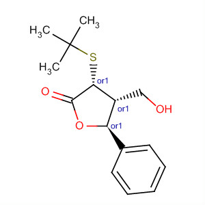 761442-81-3  2(3H)-Furanone,3-[(1,1-dimethylethyl)thio]dihydro-4-(hydroxymethyl)-5-phenyl-,(3R,4R,5S)-rel-