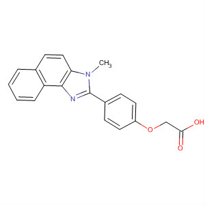 76145-74-9  Acetic acid, [4-(3-methyl-3H-naphth[1,2-d]imidazol-2-yl)phenoxy]-