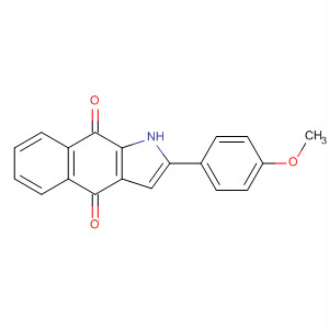 76148-99-7  1H-Benz[f]indole-4,9-dione, 2-(4-methoxyphenyl)-