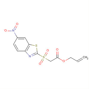 76151-73-0  Acetic acid, [(6-nitro-2-benzothiazolyl)sulfonyl]-, 2-propenyl ester