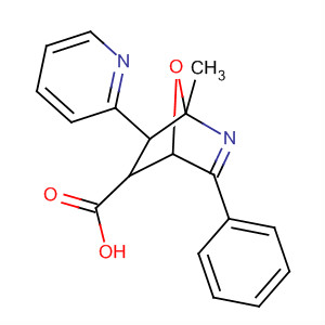 76163-16-1  7-Oxa-2-azabicyclo[2.2.1]hept-2-ene-5-carboxylic acid,1-methyl-3-phenyl-6-(2-pyridinyl)-