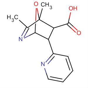 76163-24-1  7-Oxa-2-azabicyclo[2.2.1]hept-2-ene-5-carboxylic acid,3,4-dimethyl-6-(2-pyridinyl)-