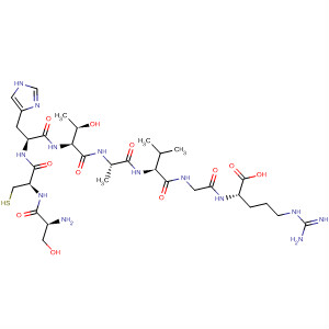 762264-39-1  L-Arginine, L-seryl-L-cysteinyl-L-histidyl-L-threonyl-L-alanyl-L-valylglycyl-