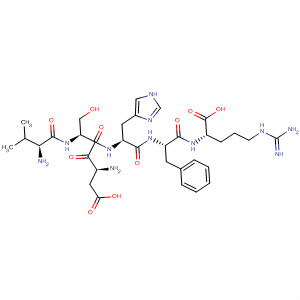762266-15-9  L-Arginine, L-valyl-L-a-aspartyl-L-seryl-L-histidyl-L-phenylalanyl-