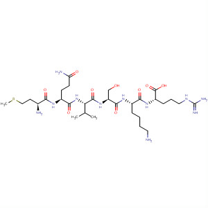 762273-71-2  L-Arginine, L-methionyl-L-glutaminyl-L-valyl-L-seryl-L-lysyl-