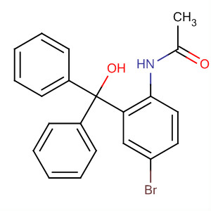 76254-05-2  Acetamide, N-[4-bromo-2-(hydroxydiphenylmethyl)phenyl]-