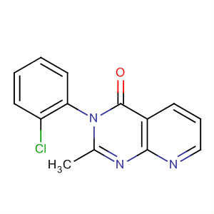 76285-13-7  Pyrido[2,3-d]pyrimidin-4(3H)-one, 3-(2-chlorophenyl)-2-methyl-