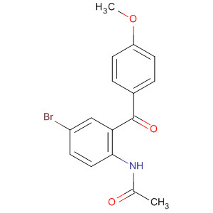 76287-05-3  Acetamide, N-[4-bromo-2-(4-methoxybenzoyl)phenyl]-