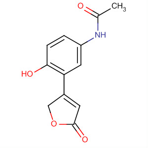 76292-09-6  Acetamide, N-[3-(2,5-dihydro-5-oxo-3-furanyl)-4-hydroxyphenyl]-