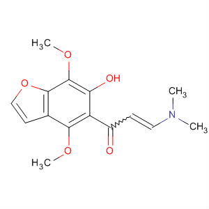 76301-27-4  2-Propen-1-one,3-(dimethylamino)-1-(6-hydroxy-4,7-dimethoxy-5-benzofuranyl)-