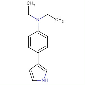 76304-49-9  Benzenamine, N,N-diethyl-4-(1H-pyrrol-3-yl)-