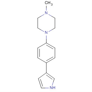 76304-52-4  Piperazine, 1-methyl-4-[4-(1H-pyrrol-3-yl)phenyl]-