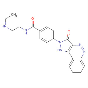 763142-66-1  Benzamide,4-(1,3-dihydro-3-oxo-2H-pyrazolo[4,3-c]cinnolin-2-yl)-N-[2-(ethylamino)ethyl]-