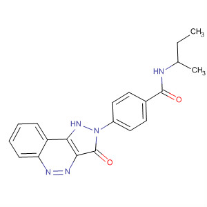763144-70-3  Benzamide,4-(1,3-dihydro-3-oxo-2H-pyrazolo[4,3-c]cinnolin-2-yl)-N-(1-methylpropyl)-