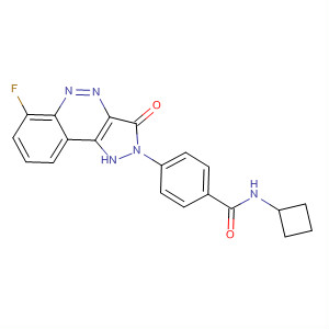 763146-37-8  Benzamide,N-cyclobutyl-4-(6-fluoro-1,3-dihydro-3-oxo-2H-pyrazolo[4,3-c]cinnolin-2-yl)-