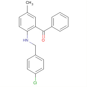 76354-01-3  Methanone, [2-[[(4-chlorophenyl)methyl]amino]-5-methylphenyl]phenyl-