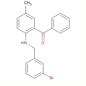 76354-03-5  Methanone, [2-[[(3-bromophenyl)methyl]amino]-5-methylphenyl]phenyl-